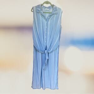 Highway Jeans high lie long denim shirt